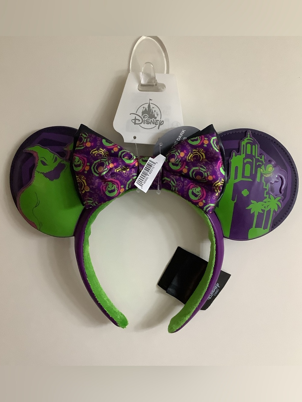 Disney Parks 2025 Oogie Boogie Bash Glow in the Dark Minnie Ears Headband